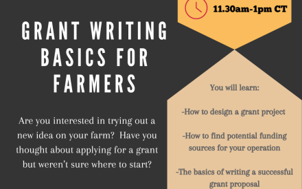 Grant writing workshop for farmers