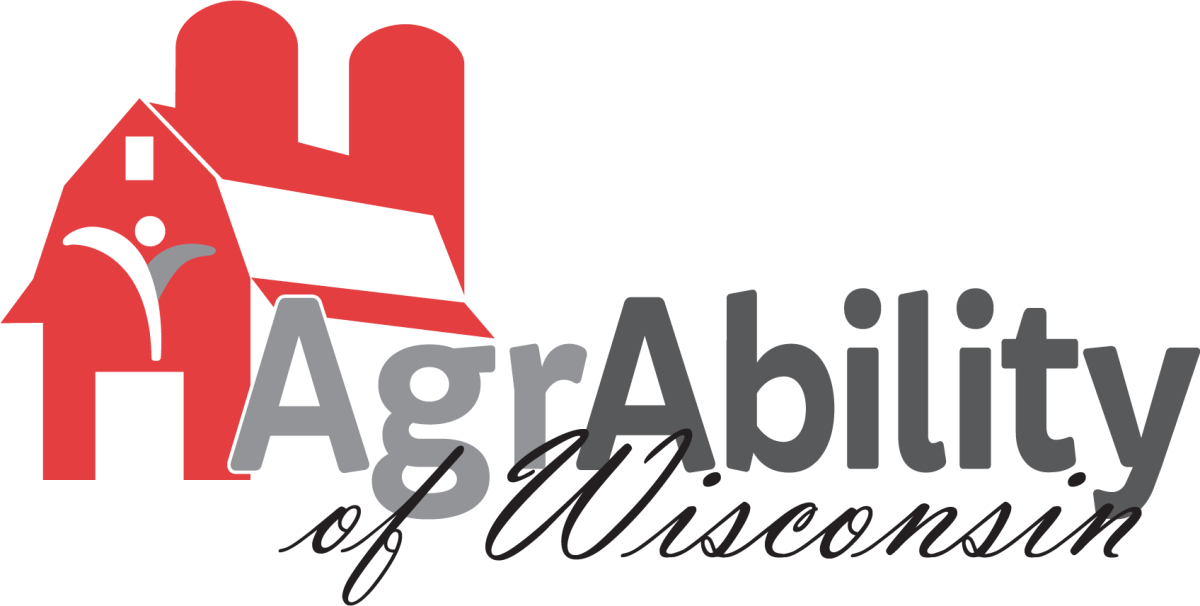 AgrAbility Logo photoo of a red bark with text AgrAbility of Wisconsin