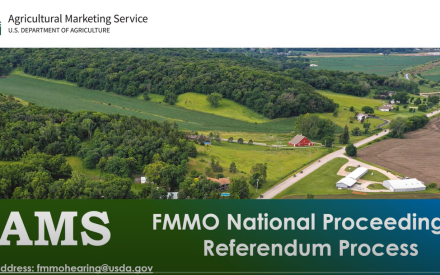 Rulemaking Update: Federal Milk Marketing Order (FMMO) Decision