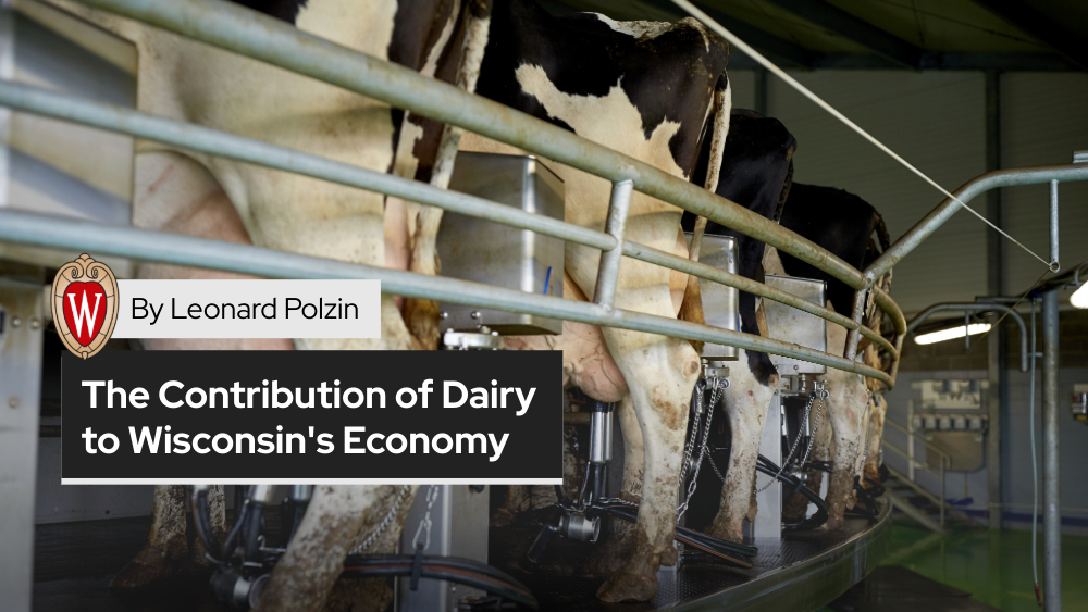 The Contribution of Dairy to Wisconsin's Economy