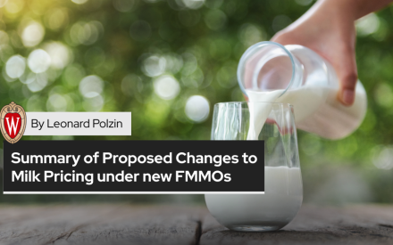Summary of Proposed Changes to Milk Pricing under new FMMOs