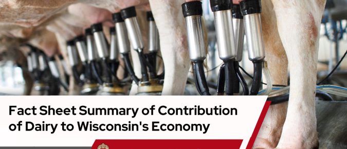 Fact Sheet Summary of Contribution of Dairy to Wisconsin’s Economy  (2022)