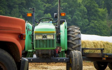 Used John Deere tractor