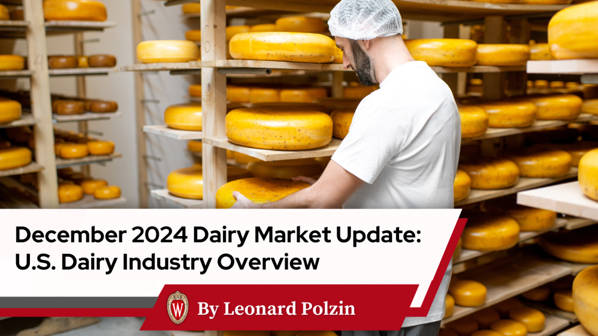 December 2024 Dairy Market Update: US Dairy Industry Overview