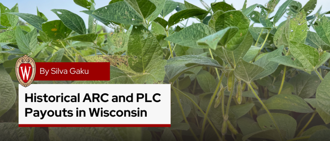 Historical ARC and PLC Payouts in Wisconsin