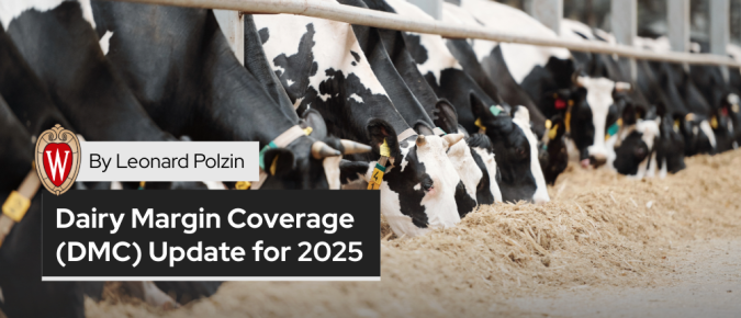 Dairy Margin Coverage (DMC) Update for 2025