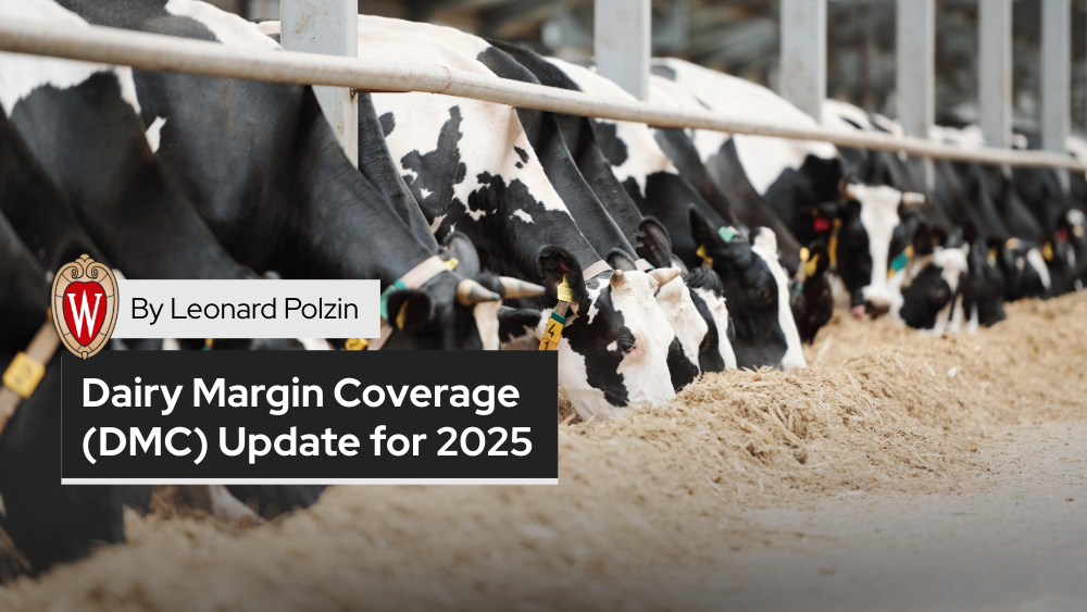 Dairy Margin Coverage Update for 2025