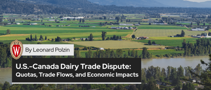 U.S.-Canada Dairy Trade Dispute: Quotas, Trade Flows, and Economic Impacts